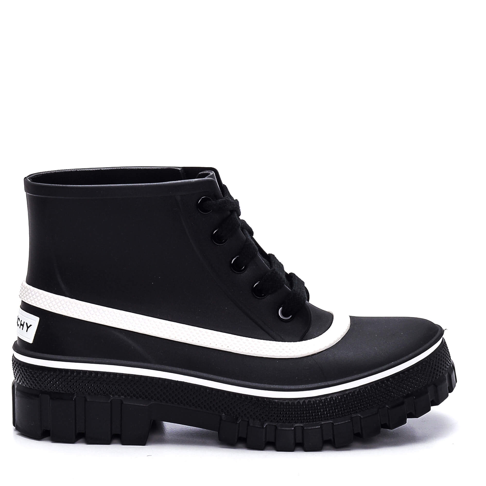 Givenchy - Black Rubber Rain Boots